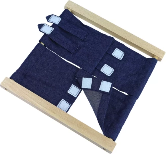 Moyo Montessori zapínací rám – suchý zips