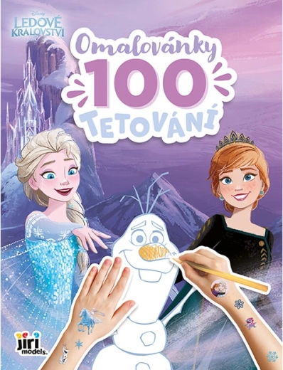 Omaľovánky a 100 tetovaní Frozen – Ľadové kráľovstvo