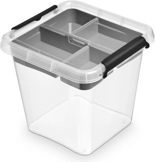 Úložný box s vekom Simplestore insert 4 l (20 × 20 × 18 cm)