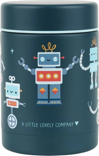A Little Lovely Company izolovaná nerezová dóza na jedlo roboti 300 ml