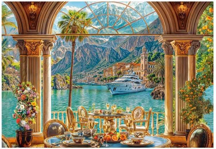 Puzzle Stredomorský dezert 1500 dielikov CASTORLAND
