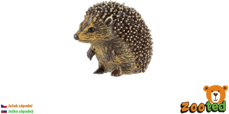 Figúrka ježa západného Zooted 4 cm
