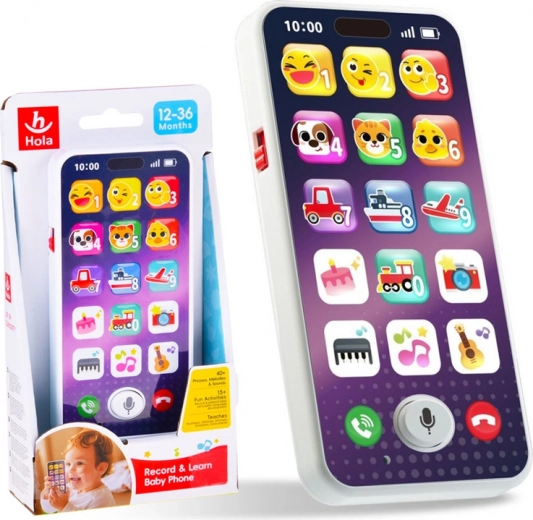 Interaktívny detský smartphone s melódiami a zvukmi