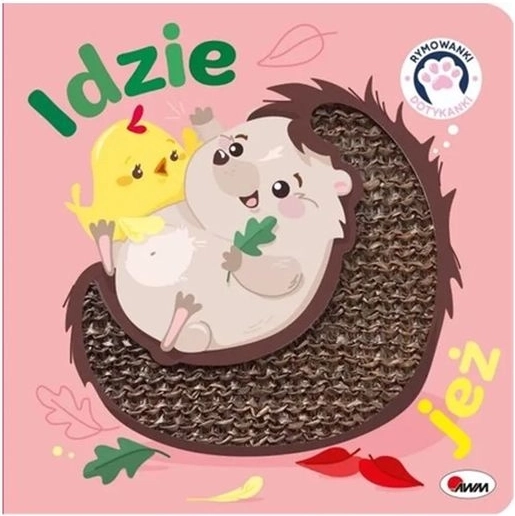 Rymowanki Dotykanki: Idzie jež – senzorická dotyková knižka pre najmenších