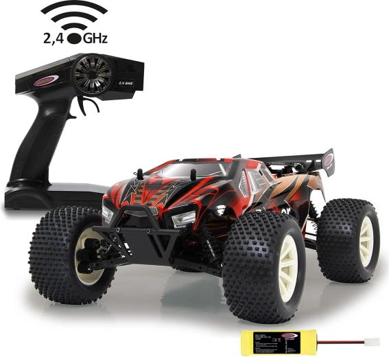 Jamara Brecter truggy 4WD 1:10 na diaľkové ovládanie (2,4 GHz) s NiMH batériou