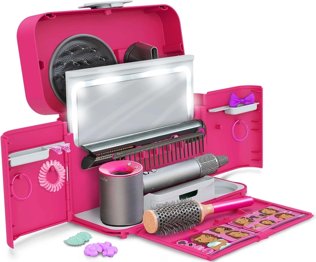 Podsvietené zrkadielko ako v skutočnom salóne