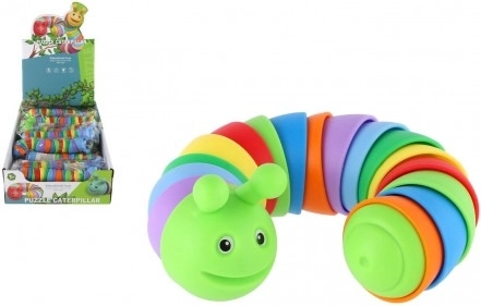 Ohybná farebná húsenica pre deti