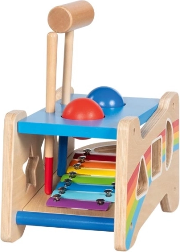 Hudobná zábava so zasúvacím xylofónom