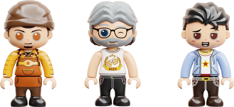 Minifigúrky na dotvorenie scény