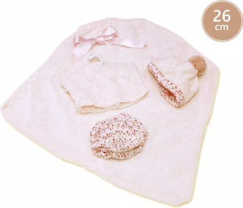 Oblečenie pre bábiku Miminko New Born 26 cm