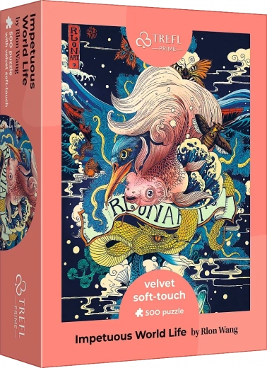 Trefl puzzle Velvet Soft Touch: Nespútaný svet života 500 dielikov (UFT)