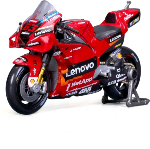 Motocykel Ducati Lenovo team 2022 Francesco Bagnaia 1:18