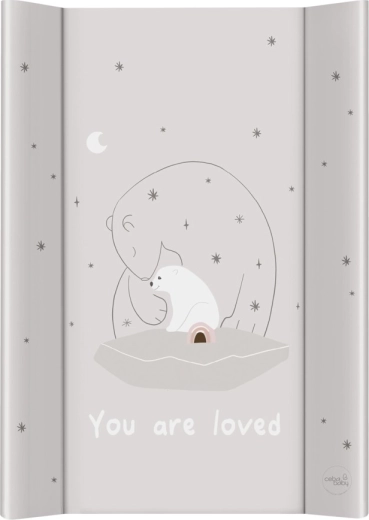 Ceba Baby prebaľovacia podložka s pevnou doskou Basic Polar Bears 50 × 70 cm
