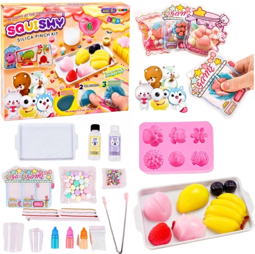 Kreatívna sada na výrobu squishy ovocia DIY