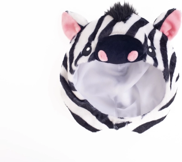 Odnímateľná zebra mikina pre interaktívnu hru