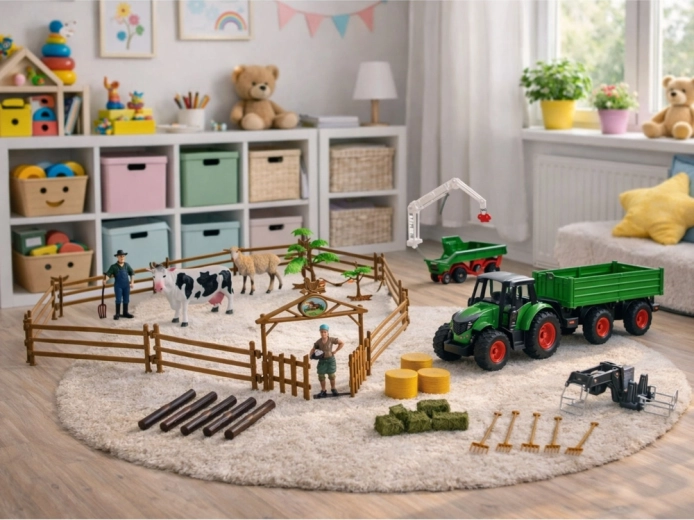 Bohaté príslušenstvo pre kreatívnu hru