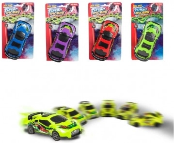 Driftovacie autíčko na zotrvačník 17 cm – plastové pretekárske auto pre deti