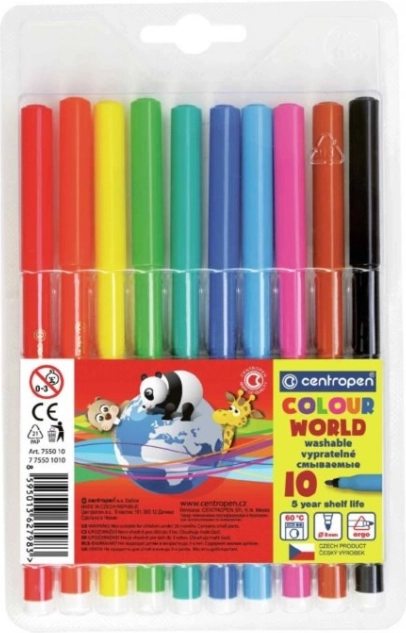 Centropen sada fixiek 10 farieb