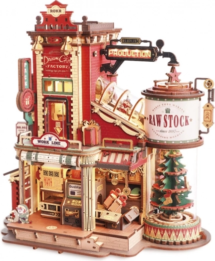 Magická Drevená Skladačka - Hudobná Skrinka Továreň na Darčeky