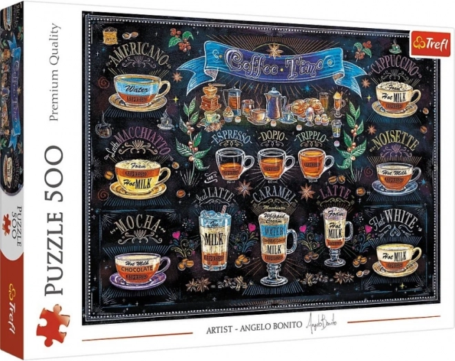 Puzzle 500 dielikov Čas na kávu