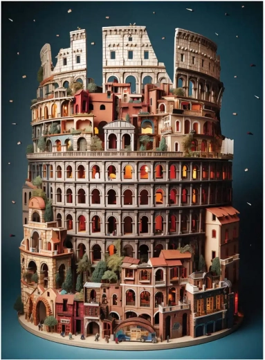 Puzzle Koloseum 1000 dielikov