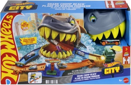Hot Wheels City pláž so žraločím útokom
