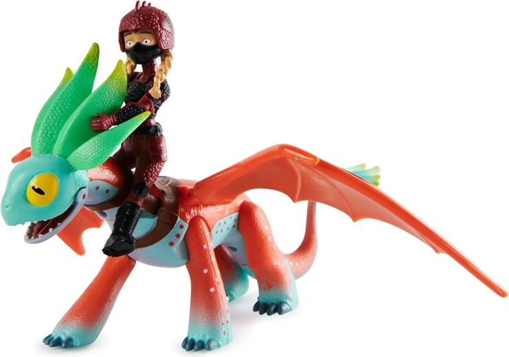 Hrdinka Alex pripravená do sedla