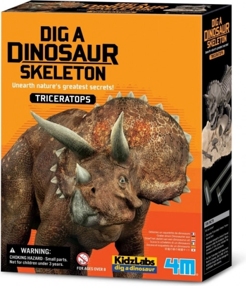 Vedecká sada vykopávky – triceratops
