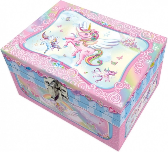 Hudobná šperkovnica PECOWARE – jednorožec
