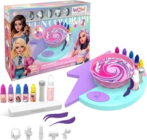 Kids Euroswan WoW Generation hydro dip studio kreatívna sada s príslušenstvom