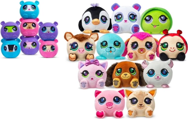 Bandai Littlest Pet Shop mini plyšák v kapsule prekvapenia