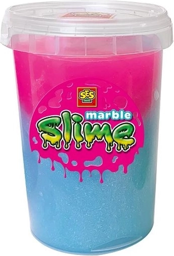 SES Creative mramorový sliz modro-ružový 200 g