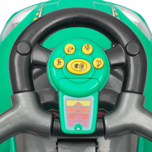 Hudobný volant s klaksónom pre ešte väčšiu zábavu