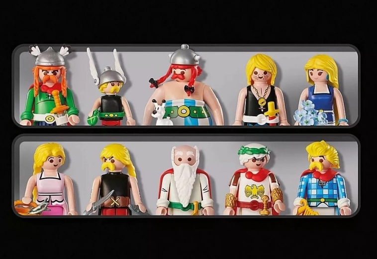 playmobil asterix: sada figúrok 10 ks
