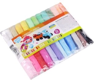 Ľahká modelovacia hmota 24 farieb