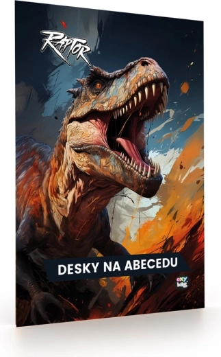 Dosky na písmená ABC Dino A4