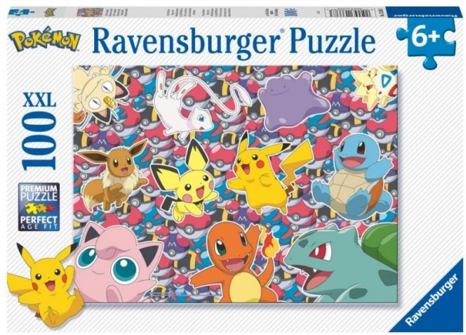 Skladačka Pokémon 100 dielikov