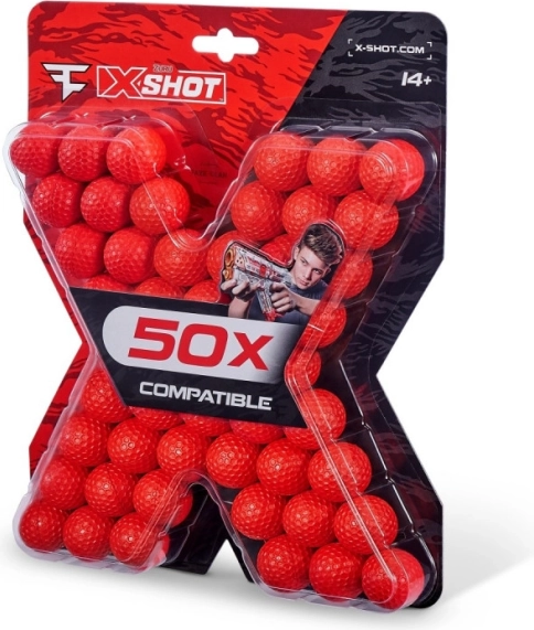 X-Shot FaZe náhradné penové guľôčky 50 ks
