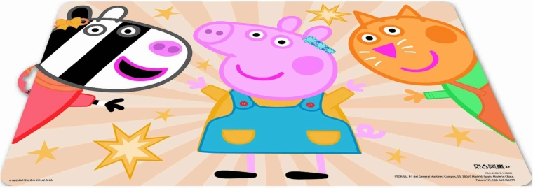 Plastové prestieranie PEPPA PIG 43 × 28,1 cm