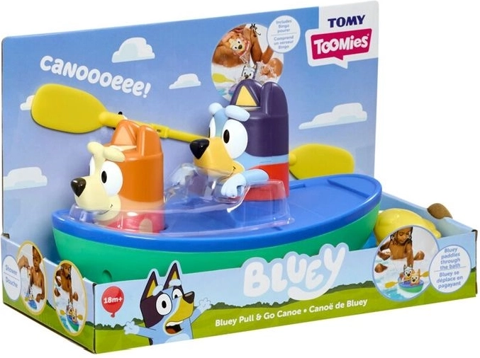 TOMY Toomies Bluey kajak s pádlami do vane