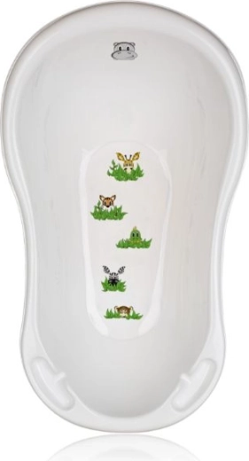 Detská vanička 84 cm JUNGLE – biela