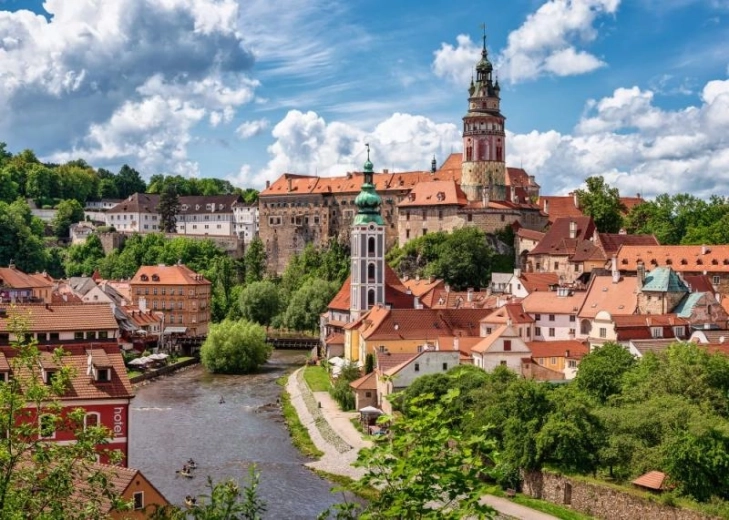 Puzzle Český Krumlov 1000 dielikov