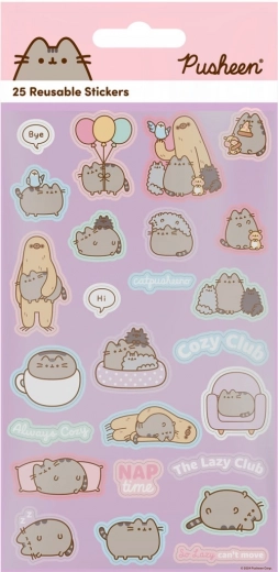 Nálepky s motívom Pusheen