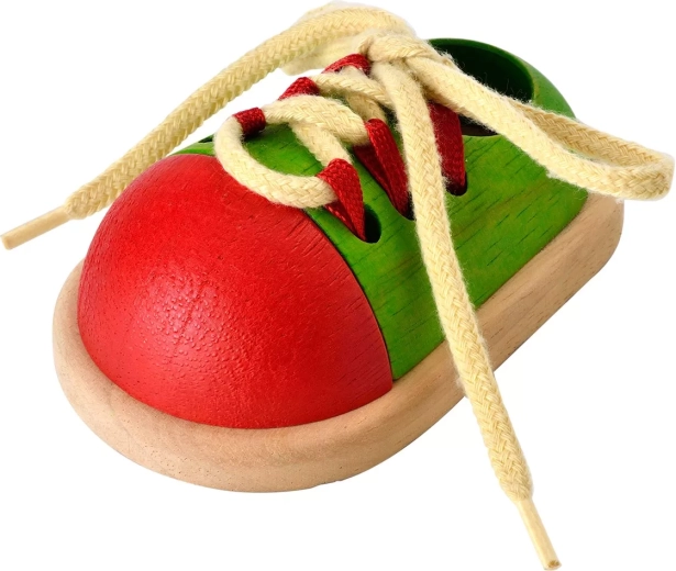 PlanToys šnurovacia topánka