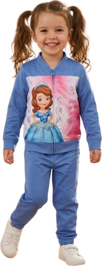 Dievčenská tepláková súprava Disney Sofia Prvá modrá