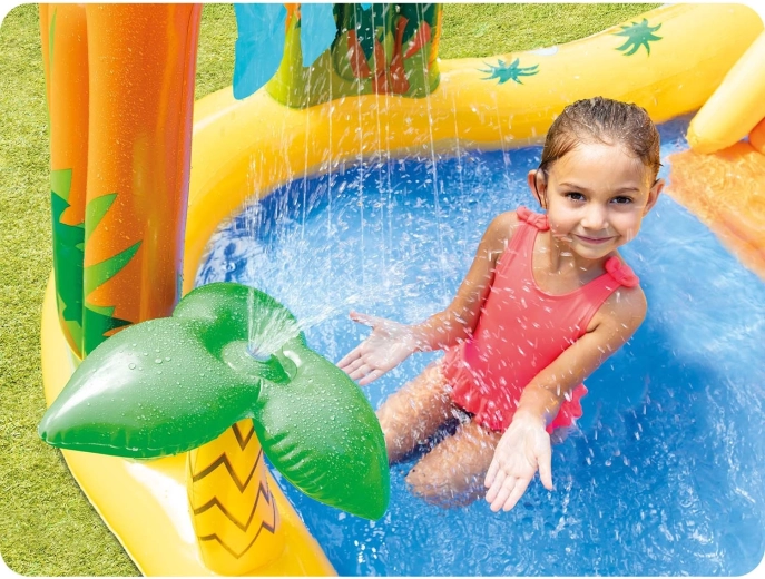 Vodná sprška pre osvieženie a zábavu