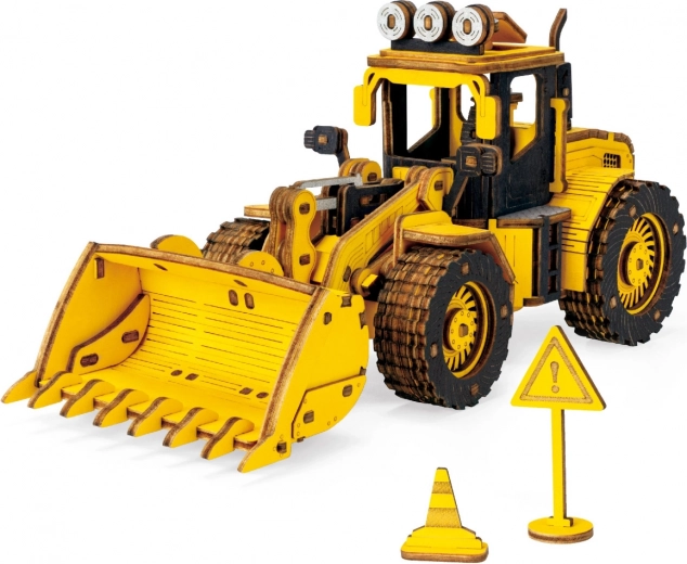 Drevené 3D puzzle nakladač ROBOTIME ROKR