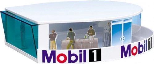 Budovy – novinárske centrum rozšírenie s balkónom 1:32