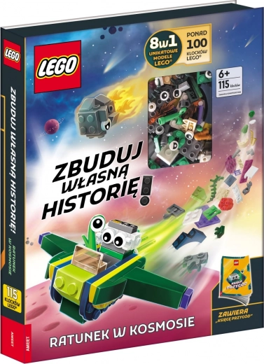 LEGO Master Brand – záchrana vo vesmíre (kniha a stavebnica)