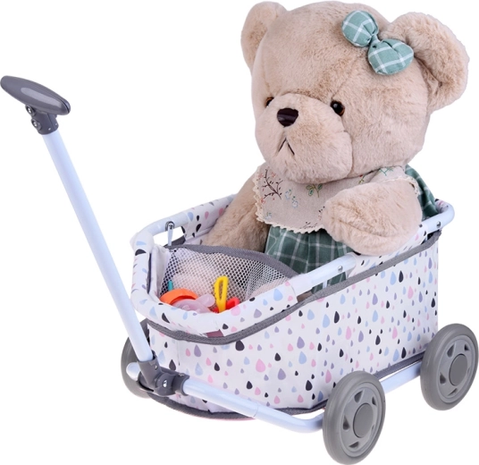 Ľahké ťahanie vďaka dlhému držadlu a pevným kolieskam